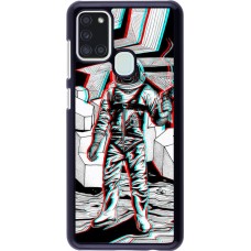 Hülle Samsung Galaxy A21s - Anaglyph Astronaut