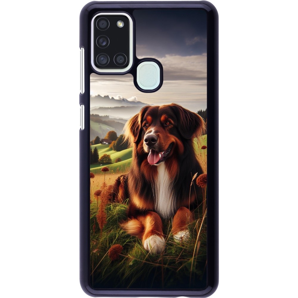 Coque Samsung Galaxy A21s - Chien Campagne Suisse