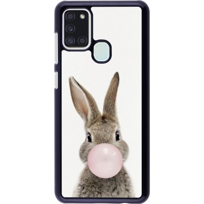 Coque Samsung Galaxy A21s - Easter 2023 bubble gum bunny