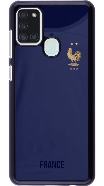 Coque Samsung Galaxy A21s - Maillot de football France 2022 personnalisable