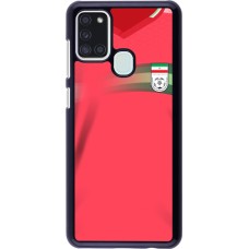 Samsung Galaxy A21s Case Hülle - Iran 2022 personalisierbares Fussballtrikot