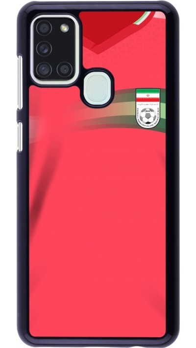 Coque Samsung Galaxy A21s - Maillot de football Iran 2022 personnalisable