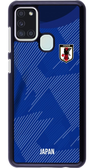 Coque Samsung Galaxy A21s - Maillot de football Japon 2022 personnalisable