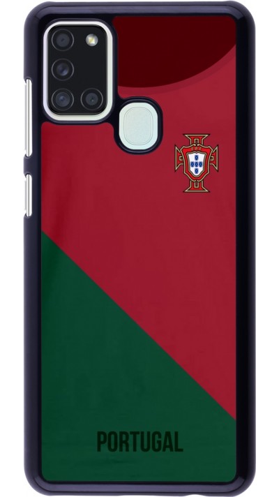 Coque Samsung Galaxy A21s - Maillot de football Portugal 2022