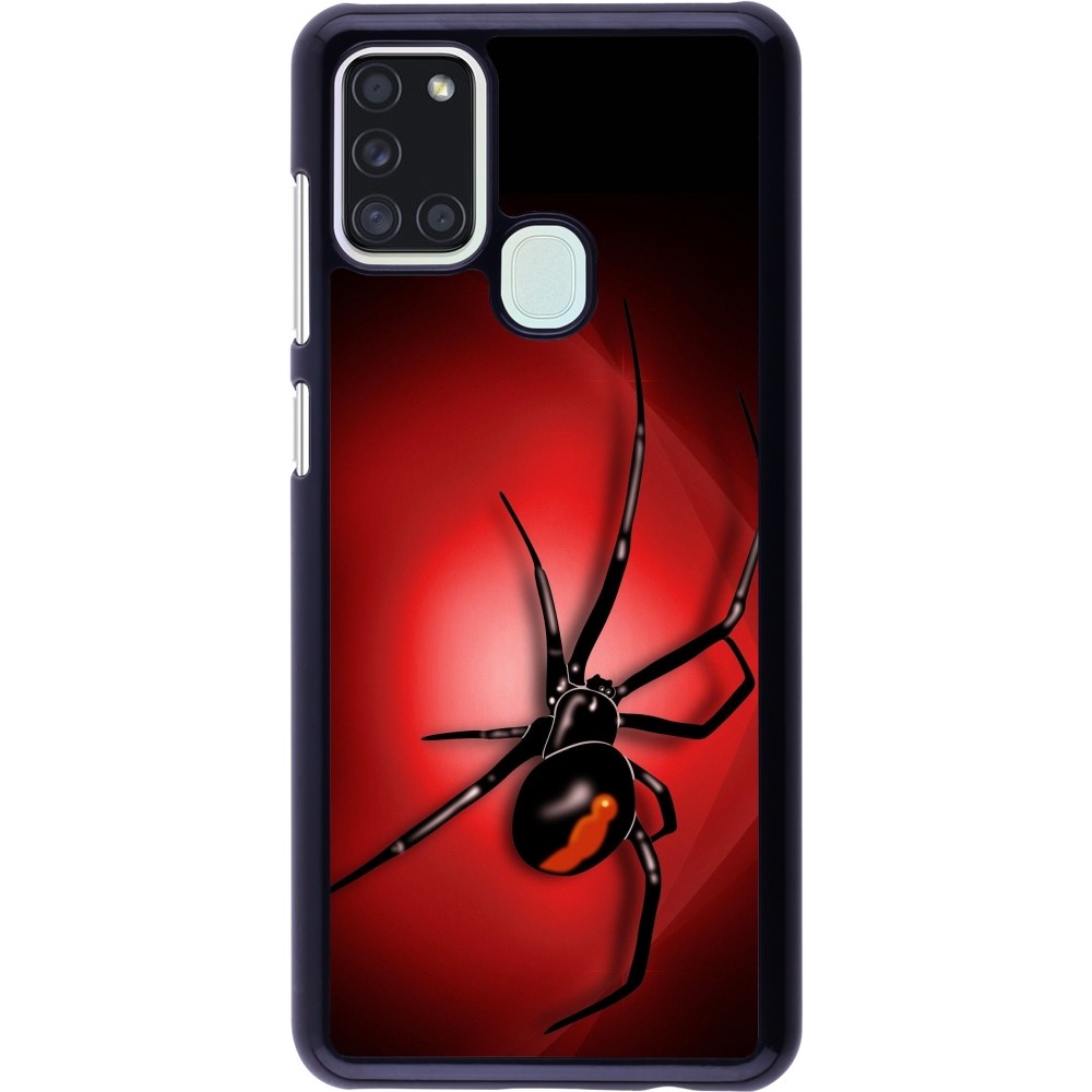 Coque Samsung Galaxy A21s - Halloween 2023 spider black widow