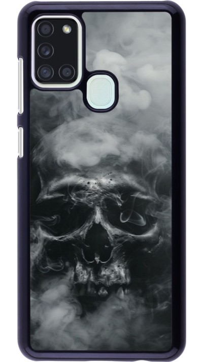 Coque Samsung Galaxy A21s - Halloween 2024 smoky skull