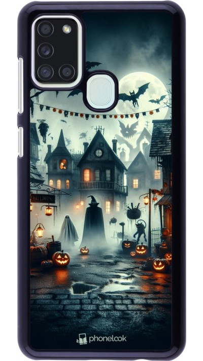 Coque Samsung Galaxy A21s - Halloween Spookville