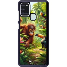 Coque Samsung Galaxy A21s - Jungle Tropicale Tayrona