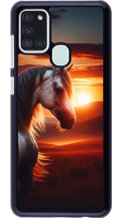 Coque Samsung Galaxy A21s - Majestic Sunset Horse