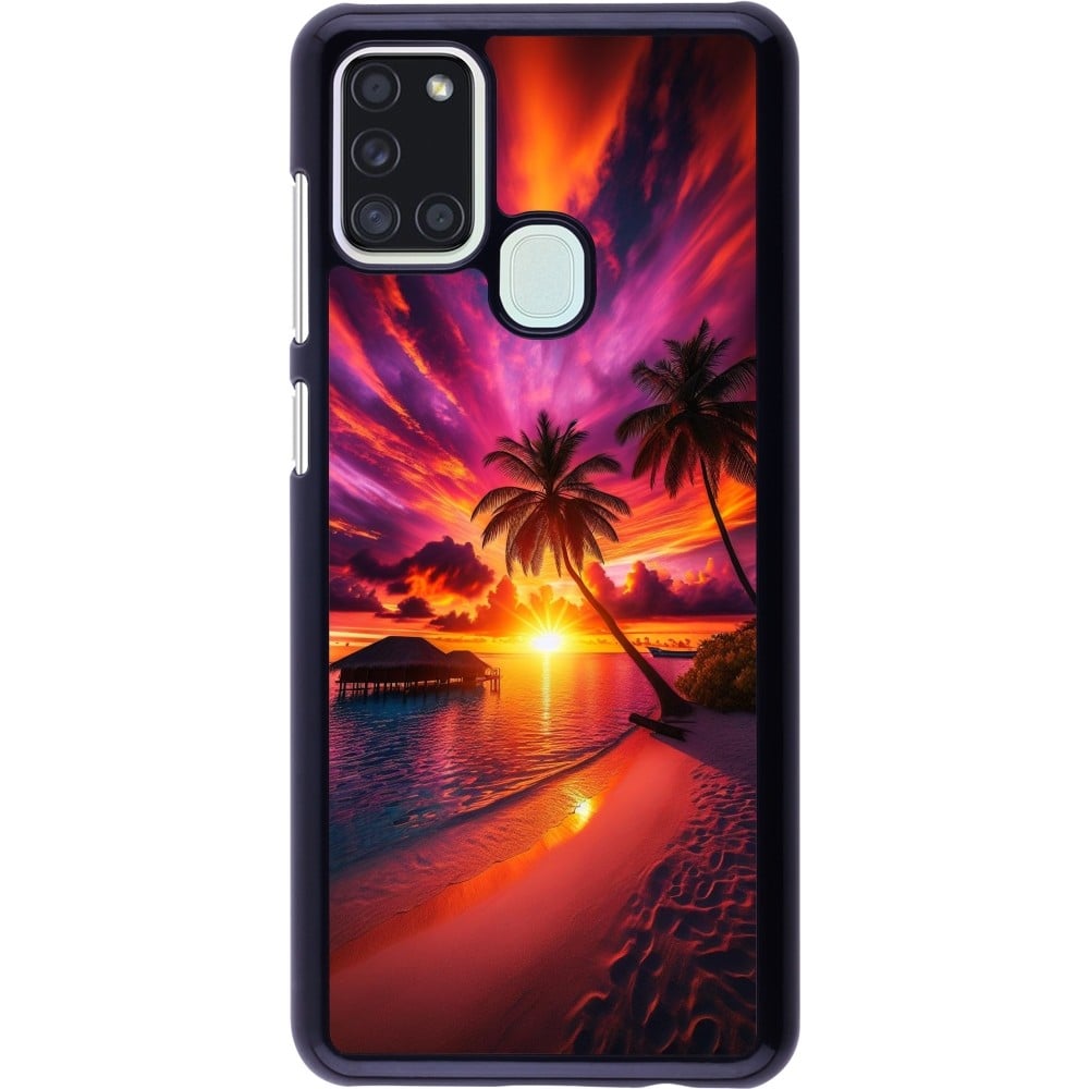 Coque Samsung Galaxy A21s - Maldives Dusk Bliss