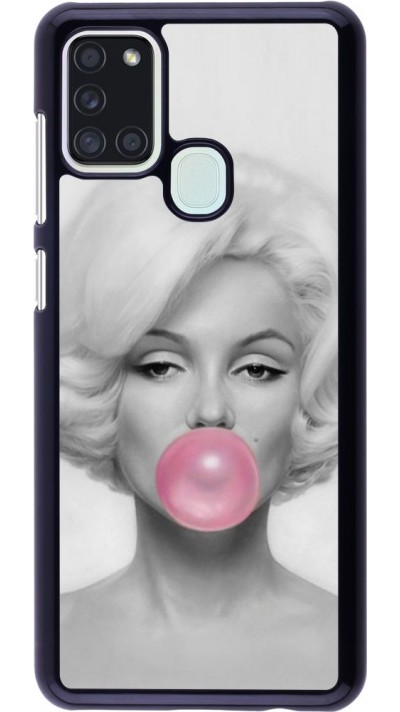 Coque Samsung Galaxy A21s - Marilyn Bubble