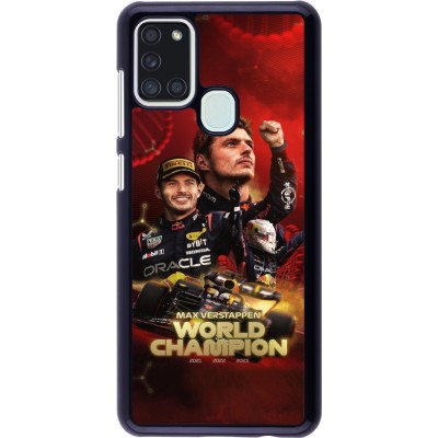 Coque Samsung Galaxy A21s - Max Verstappen Champion 2023