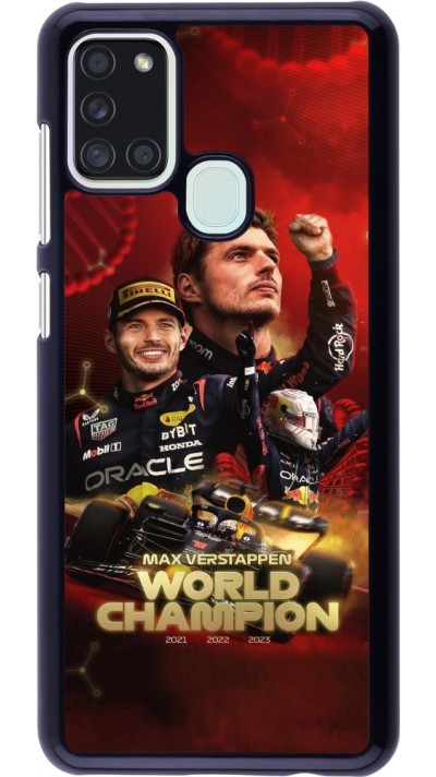 Coque Samsung Galaxy A21s - Max Verstappen Champion 2023