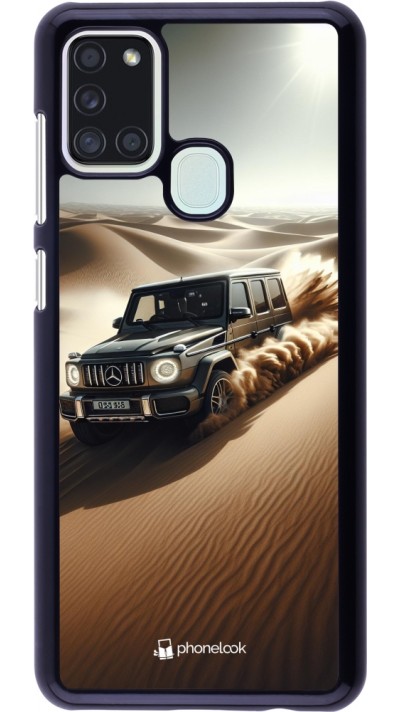 Coque Samsung Galaxy A21s - Mercedes G Drift Desert