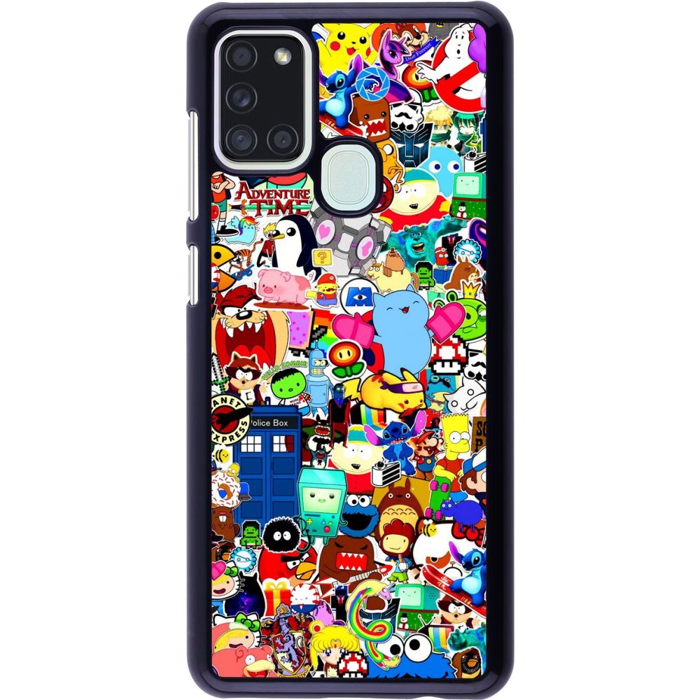 Coque Samsung Galaxy A21s - Mixed cartoons