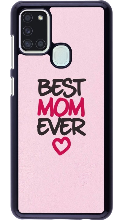 Coque Samsung Galaxy A21s - Mom 2023 best Mom ever pink