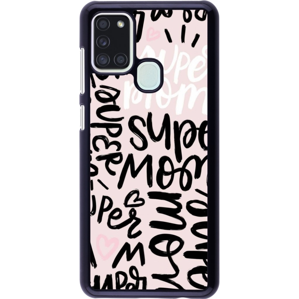 Samsung Galaxy A21s Case Hülle - Mom 2024 Super mom - Kaufen auf PhoneLook