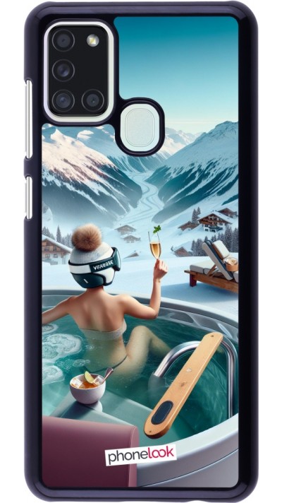 Coque Samsung Galaxy A21s - Montagne Glamour Jacuzzi