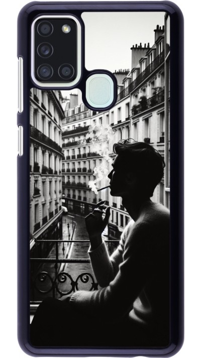 Coque Samsung Galaxy A21s - Parisian Smoker