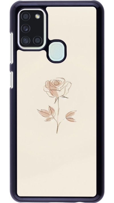 Coque Samsung Galaxy A21s - Sable Rose Minimaliste