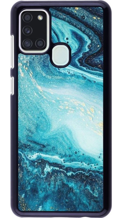 Coque Samsung Galaxy A21s - Sea Foam Blue