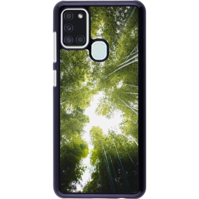 Coque Samsung Galaxy A21s - Spring 23 forest blue sky