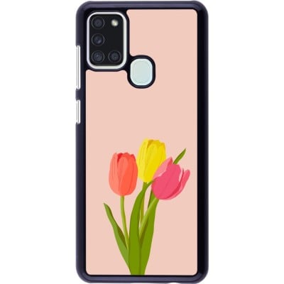 Coque Samsung Galaxy A21s - Spring 23 tulip trio