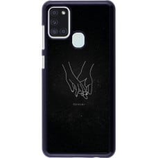 Coque Samsung Galaxy A21s - Valentine 2023 hands forever