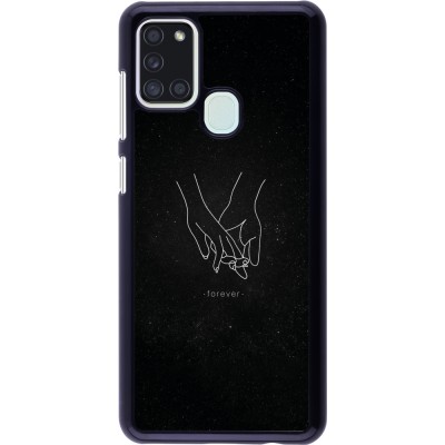 Coque Samsung Galaxy A21s - Valentine 2023 hands forever