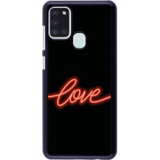 Coque Samsung Galaxy A21s - Valentine 2023 neon love