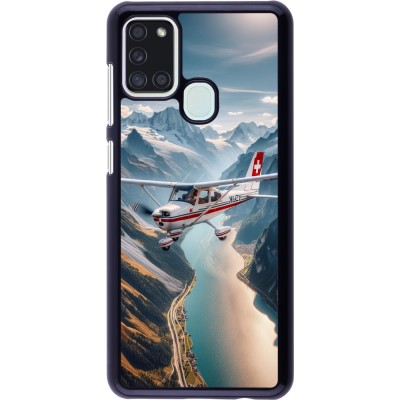 Coque Samsung Galaxy A21s - Vol Alpin Suisse