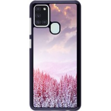 Coque Samsung Galaxy A21s - Winter 22 Pink Forest