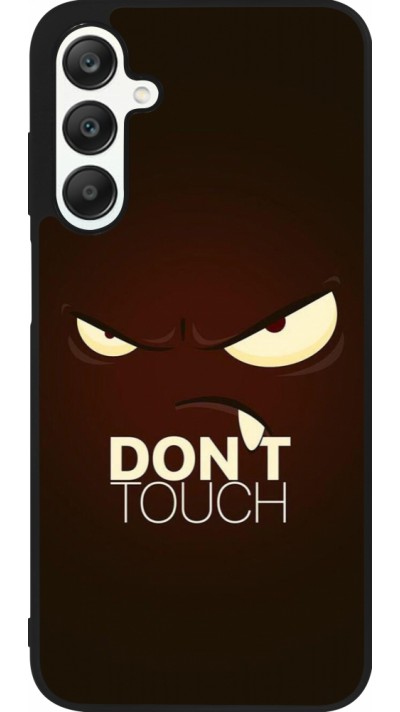 Coque Samsung Galaxy A25 - Silicone rigide noir Angry Dont Touch