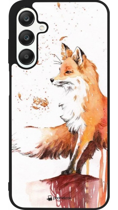 Coque Samsung Galaxy A25 - Silicone rigide noir Autumn 21 Fox