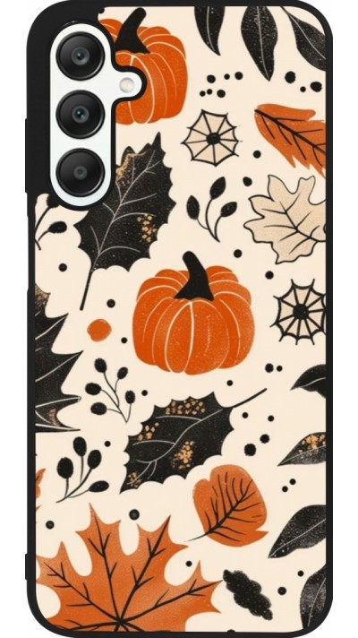 Coque Samsung Galaxy A25 - Silicone rigide noir Autumn 2024 nature