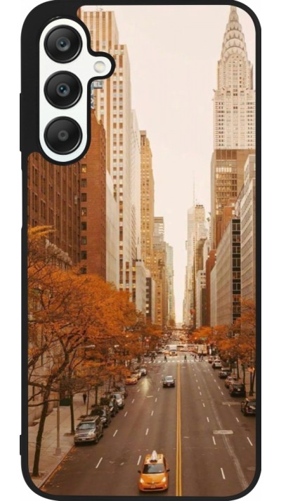 Coque Samsung Galaxy A25 - Silicone rigide noir Autumn 2024 New York city