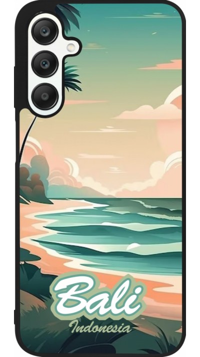 Coque Samsung Galaxy A25 - Silicone rigide noir Bali Landscape