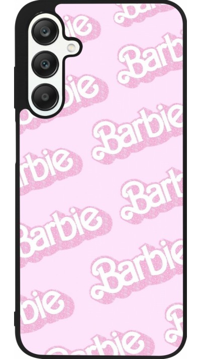 Coque Samsung Galaxy A25 - Silicone rigide noir Barbie light pink pattern