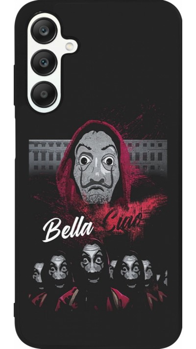 Coque Samsung Galaxy A25 - Silicone rigide noir Bella Ciao