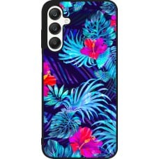 Coque Samsung Galaxy A25 - Silicone rigide noir Blue Forest