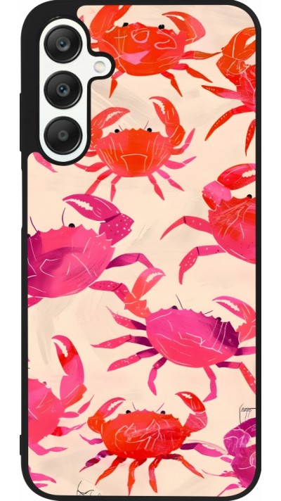 Coque Samsung Galaxy A25 - Silicone rigide noir Crabs Paint