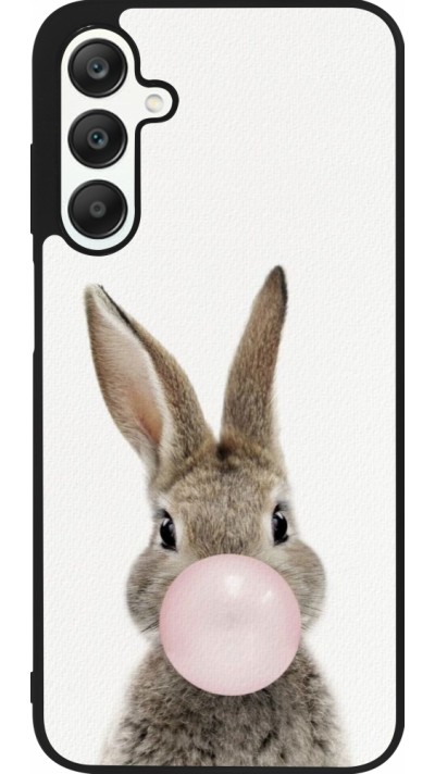 Coque Samsung Galaxy A25 - Silicone rigide noir Easter 2023 bubble gum bunny