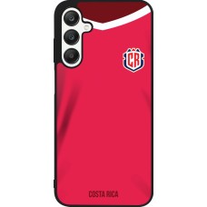 Coque Samsung Galaxy A25 - Silicone rigide noir Maillot de football Costa Rica 2022 personnalisable