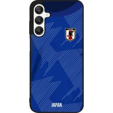 Coque Samsung Galaxy A25 - Silicone rigide noir Maillot de football Japon 2022 personnalisable