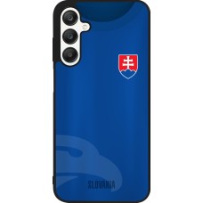 Coque Samsung Galaxy A25 - Silicone rigide noir Maillot de football Slovaquie