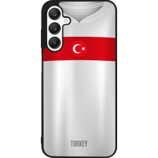 Coque Samsung Galaxy A25 - Silicone rigide noir Maillot de football Turquie personnalisable