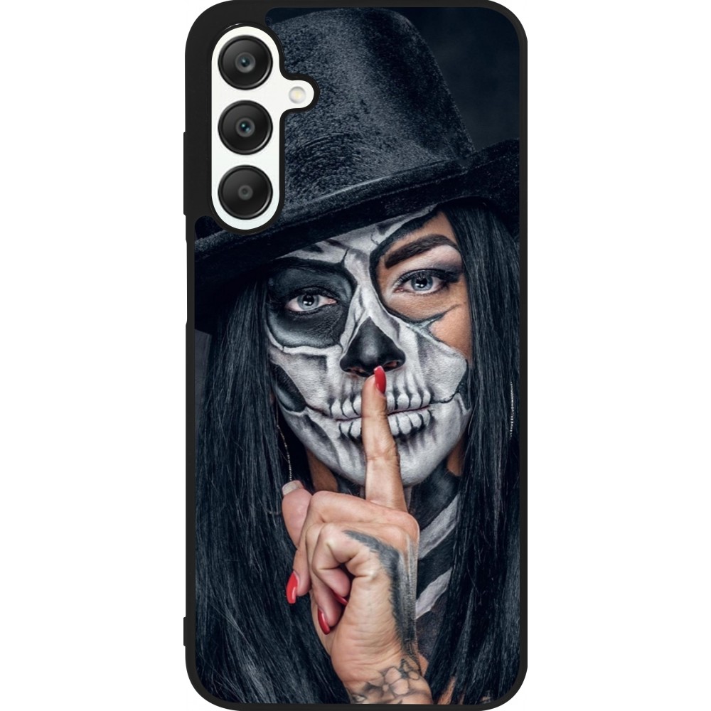 Coque Samsung Galaxy A25 - Silicone rigide noir Halloween 18 19