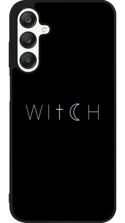 Coque Samsung Galaxy A25 - Silicone rigide noir Halloween 22 witch word