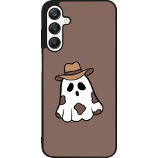 Coque Samsung Galaxy A25 - Silicone rigide noir Halloween 2024 cowboy ghost