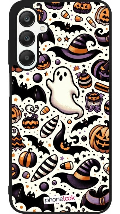 Coque Samsung Galaxy A25 - Silicone rigide noir Halloween 2024 Cute Pattern